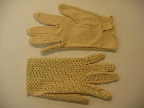 Handschoenen in beige synthetisch materiaal