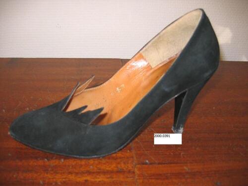 Zwarte suède schoenen