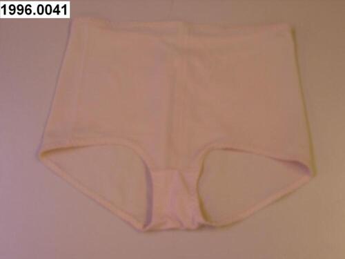 Pantybroek in huidskleurige synthetische stof