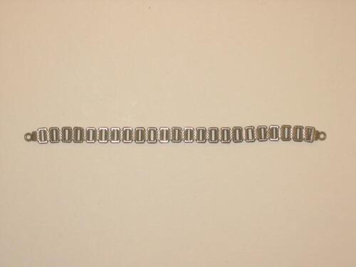 Schakelarmband in zilver