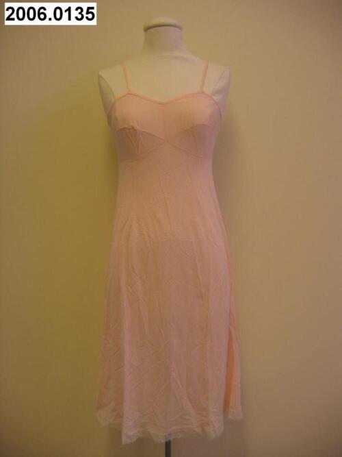 Roze onderjurk