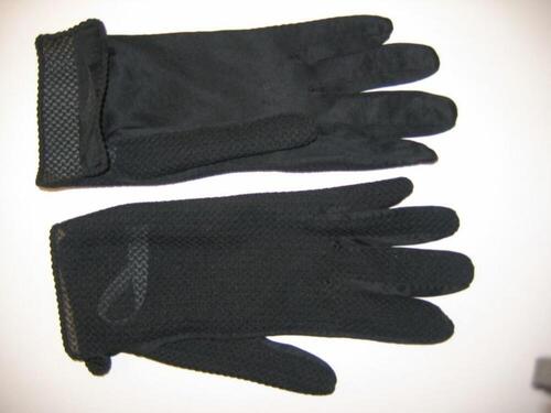 Handschoenen in zwarte nylon
