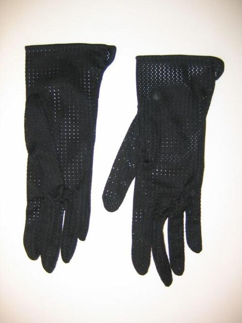 Handschoenen in zwarte nylon