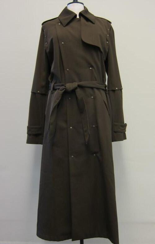 Trenchcoat in kakikleur
