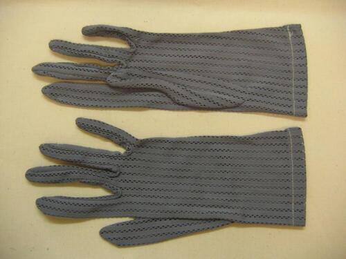 Handschoenen in muisgrijze, nylon tricot