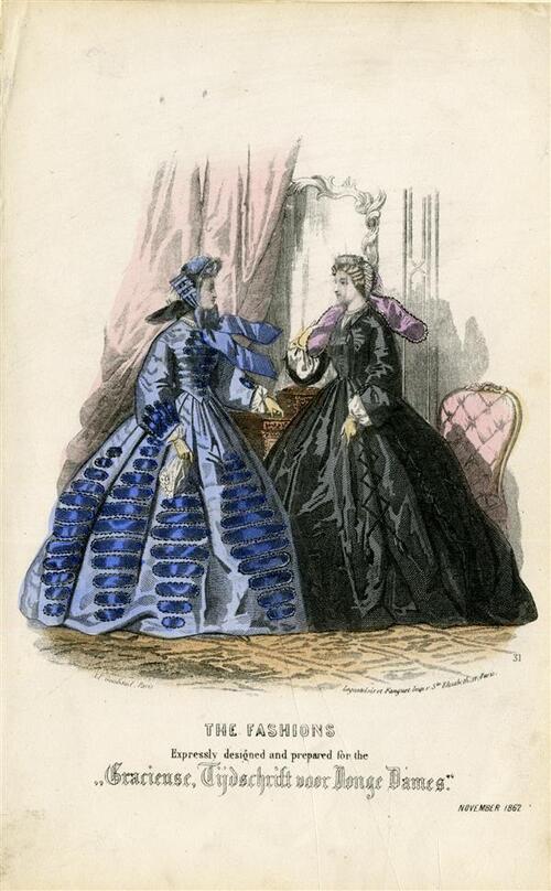The Fashion; Gracieuse, Tijdschrift voor Jonge Dames