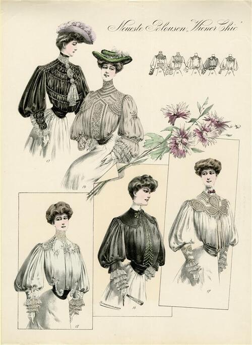 Neueste Blousen “Wiener chic”