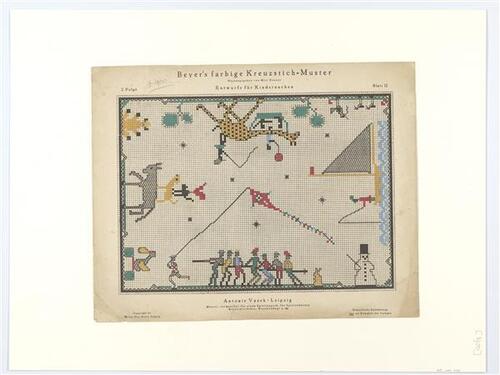Beyer's farbige Kreuzstich-Muster