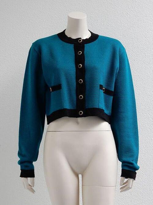 Blauw met zwart vest, "Mac & Maggie"