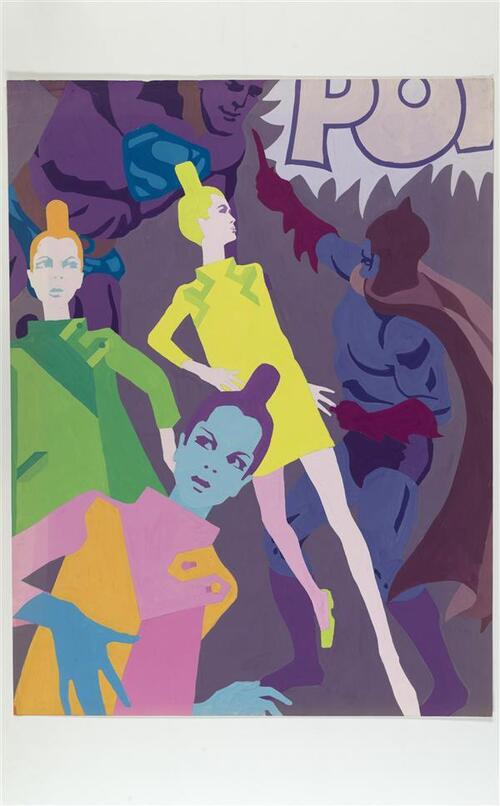 ontwerp modeposter/cover