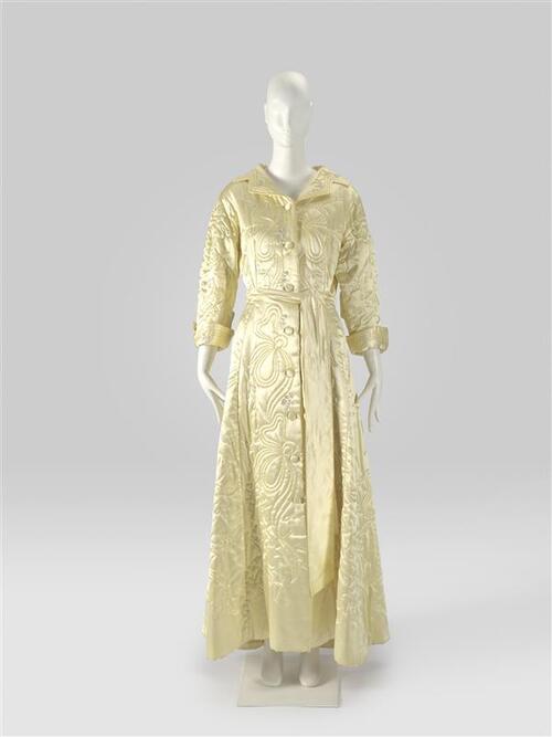Peignoir met ceintuur