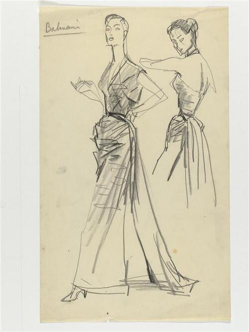 Balmain - Avondjurk met bolero
