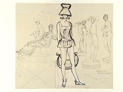 Illustratie 'Firenze Jan. '61'