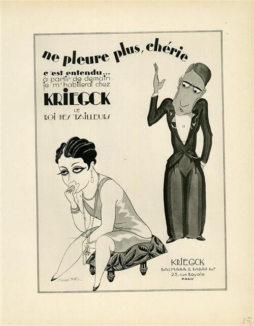 Kriegck, Le roi des Tailleurs