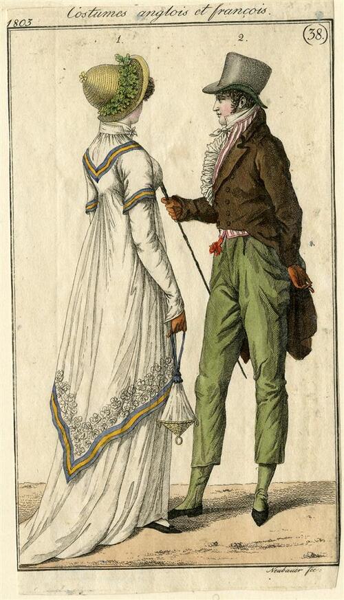 Costumes Anglais et Français