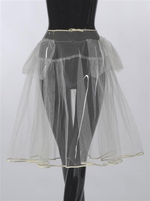 Petticoat, witte tule