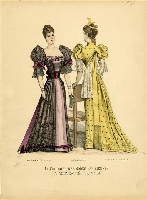 Le Courrier des Modes Parisiennes, La Nouveauté La Mode
