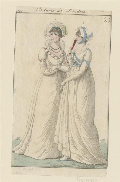 Journal des Dames et des Modes, Costume de londres
