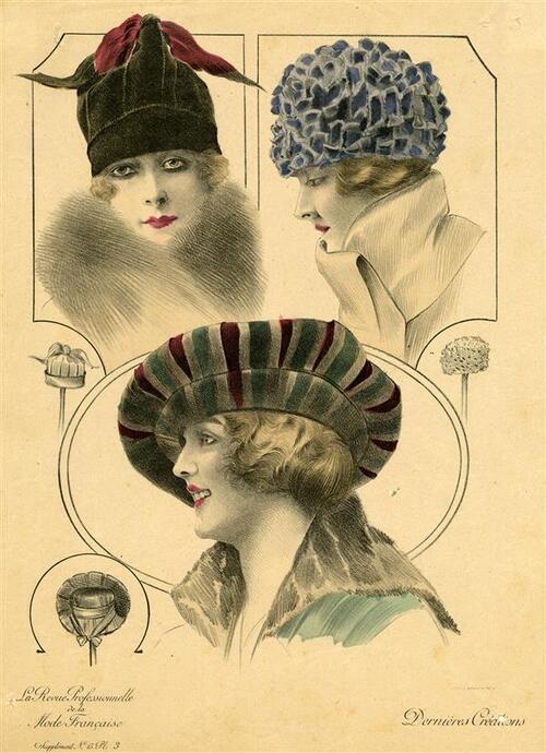 La Revue Professionelle de la Mode Française, Dernières Créations