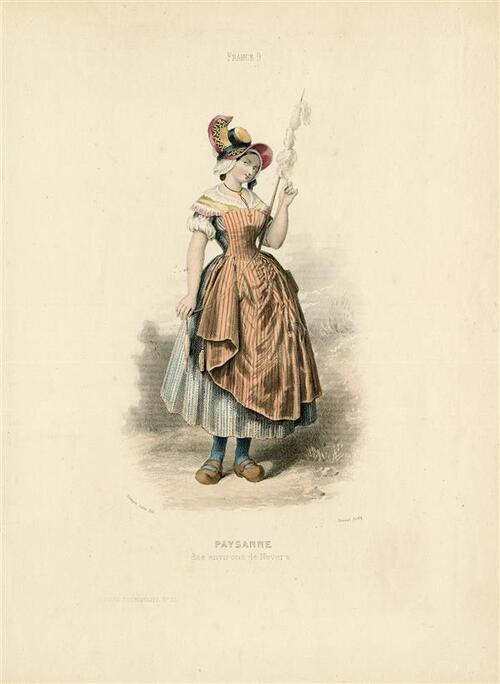 Paysanne des Environs de Nevers, France 9