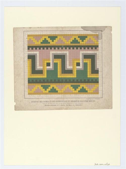 Journal des Dames et des Demoiselles et Brodeuse Illustré Réunis