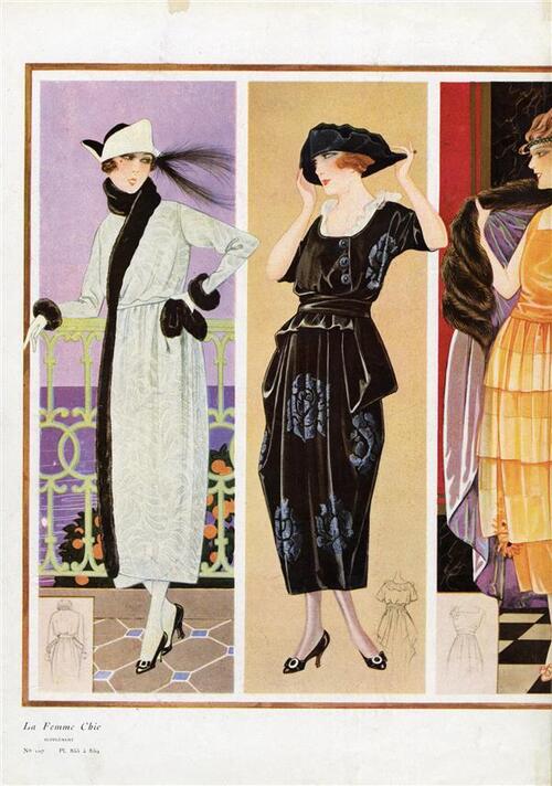 La Femme chic, Créations Dorat et Josette