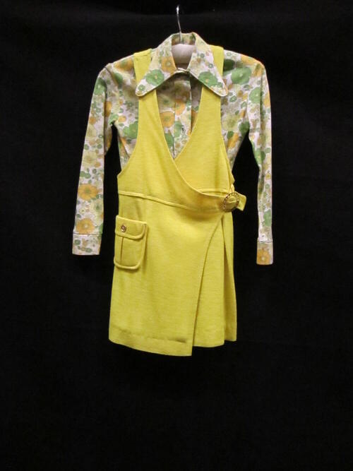 Kinder-overgooier en blouse