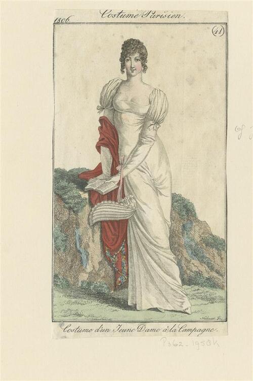 Costume Parisien 'Costume d'un Jeune Dame à la Campagne'
