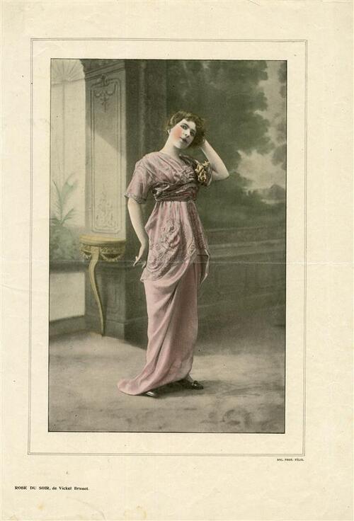 Robe du soir, de Vickel Brunet