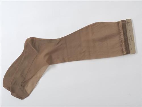 Een paar kniekousen, nylon
