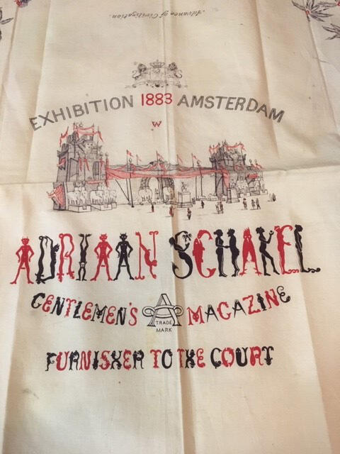 Halsdoek - afbeelding Exhibition 1883 Before civilisation