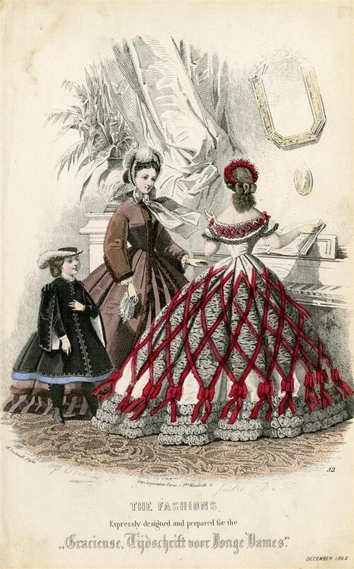 The Fashions; Gracieuse, Tijdschrift voor Jonge Dames