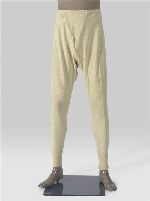 Lange onderbroek gemêleerd tricot