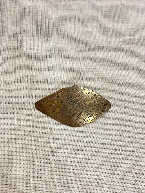 Broche, goud