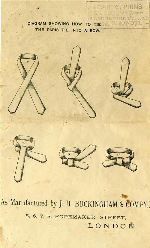 The Paris tie