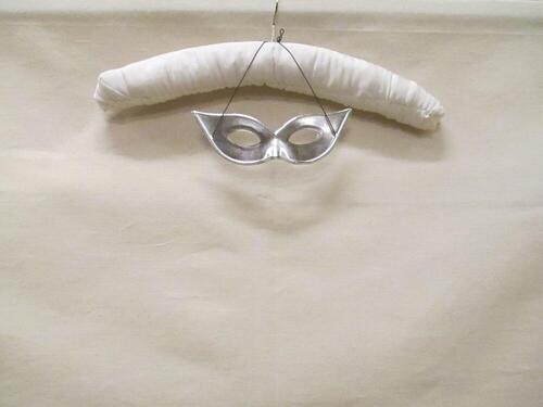 Harlekijnmasker, onderdeel van verkleedkostuum