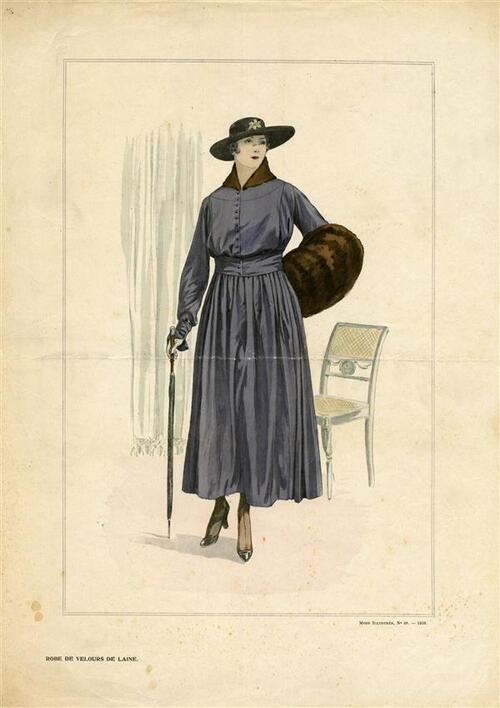 Robe de Velours de Laine