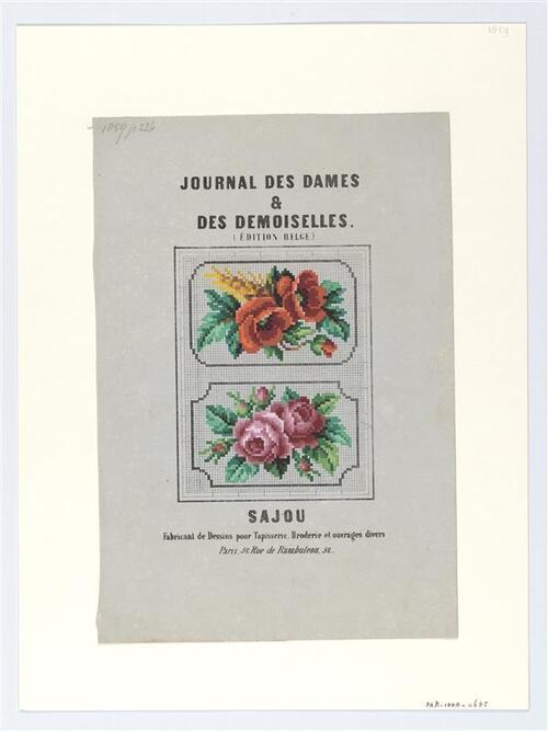 Journal des Dames et des Demoiselles, Sajou