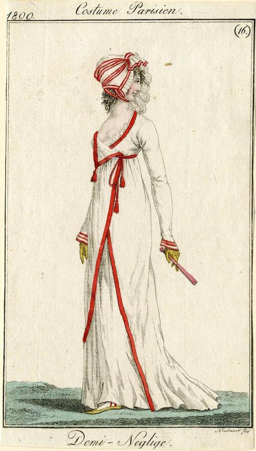 Costume Parisien 'Demi-negligé'