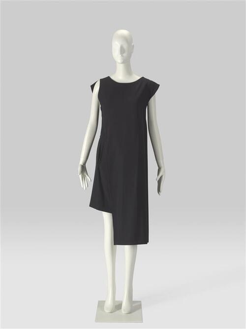 Jurk, zwarte wol