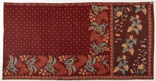 Gebatikte katoenen kokerrok