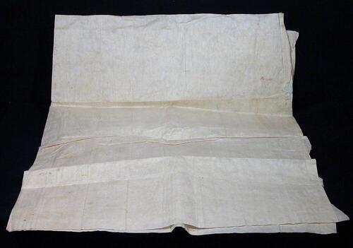 Heupdoek van witte foeja