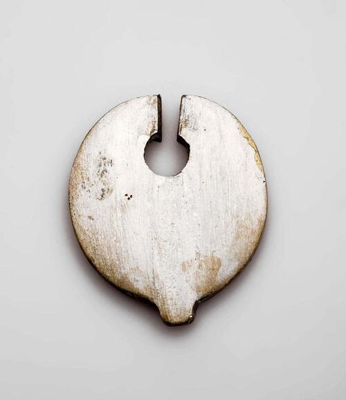 Aluminium oorring voor mannen, onderdeel van een set