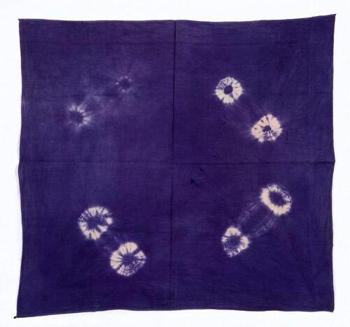 Katoenen doek met plangidecoratie