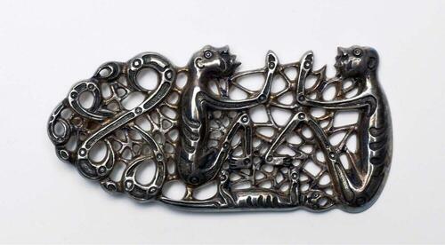 Zilveren hanger