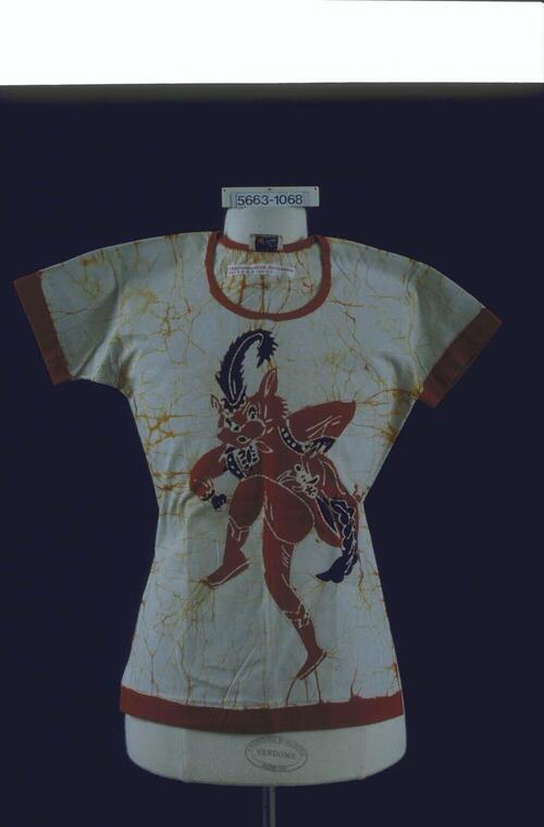 Katoenen kindershirt met fabeldier