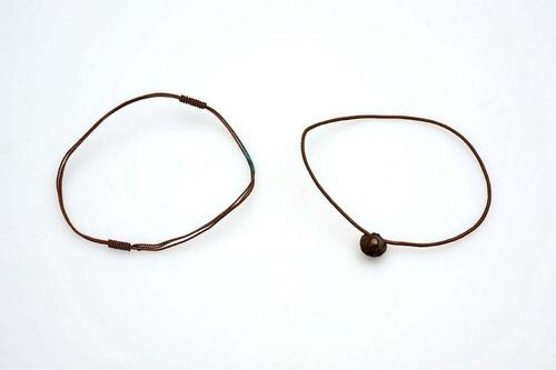 Armband van koperdraad
