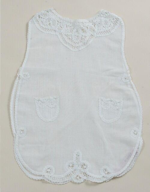 Kleine witte schort