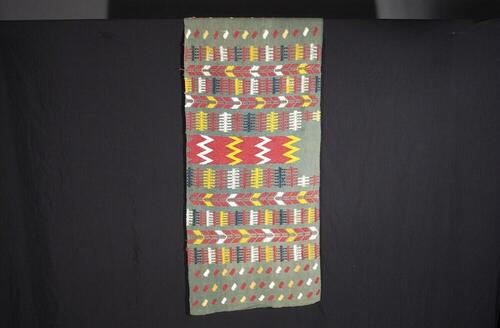 Weefsel met geometrische motieven
