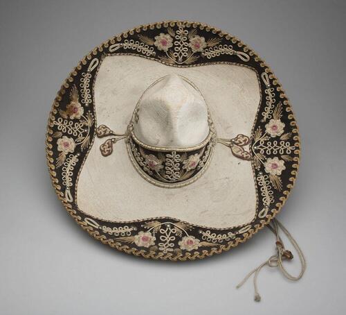 Richly decorated sombrero